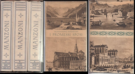 LN- COFANETTO I PROMESSI SPOSI VOLUME II - MANZONI- MONDADORI--- 1954- CS- XFS53