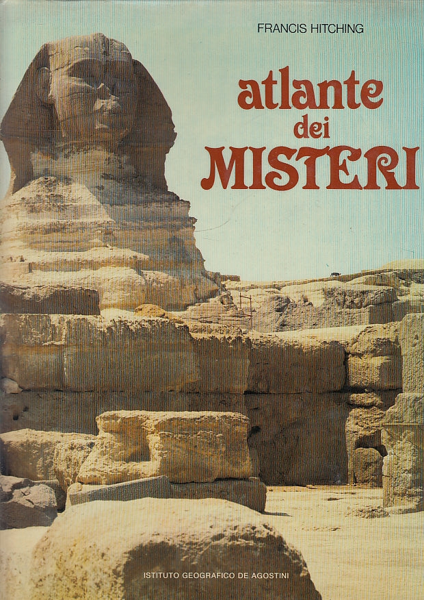 LS- ATLANTE DEI MISTERI - FRANCIS HITCHING - DeAGOSTINI --- 1978- CS- YFS696