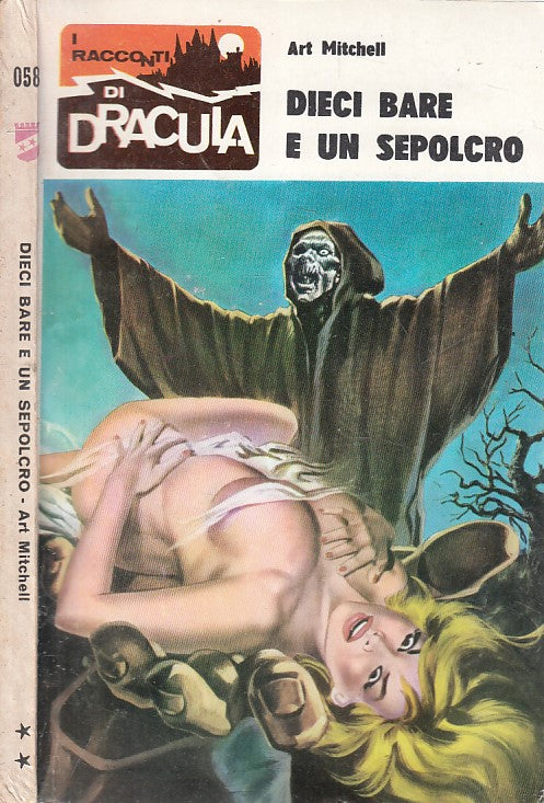 LN- DIECI BARE E SEPOLCRO- MITCHELL- WAMP- RACCONTI DRACULA -- 1973 - B - ZFS104