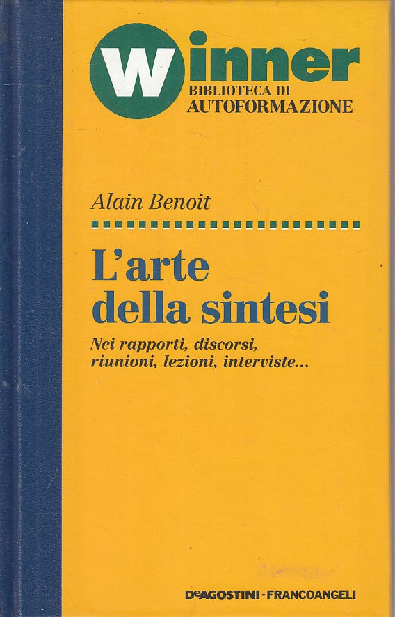 LS- L'ARTE DELLA SINTESI - BENOIT- DE AGOSTINI FRANCOANGELI--- 1994 - C - YFS379