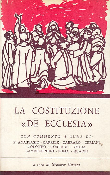 LS- COSTITUZIONE "DE eCCLESIA" - CERIANI - DIDASCALEION --- 1965 - B - YFS393