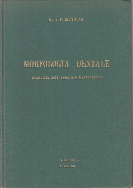 LZ- MORFOLOGIA DENTALE APPARATO MASTICATORIO -- BARNABEI --- 1968 - C - YFS269