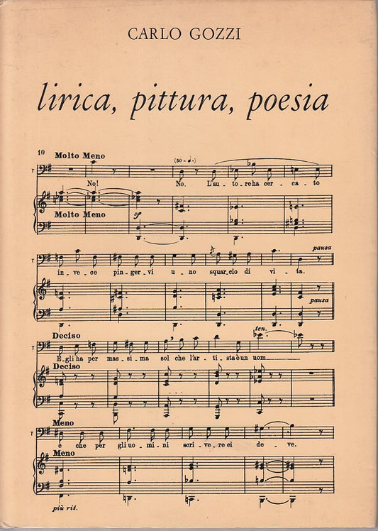 LZ- LIRICA, PITTURA, POESIA - CARLO GOZZI - ARTIOLI --- 1976 - CS - YFS276