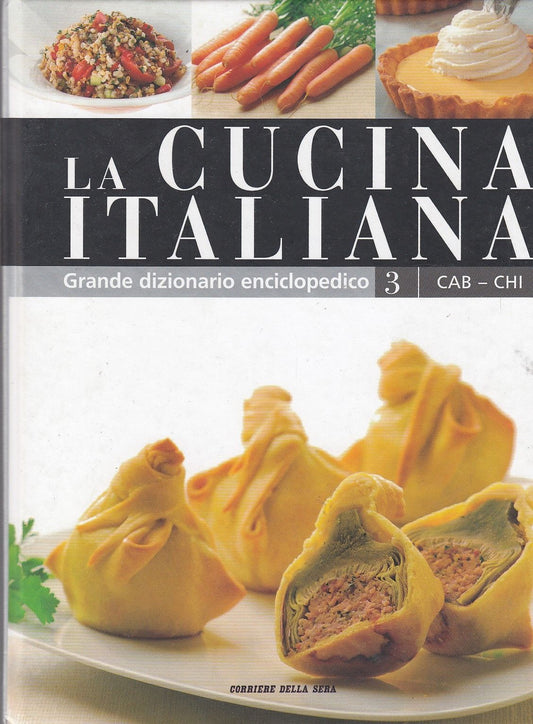 LK- LA CUCINA ITALIANA GRANDE DIZIONARIO VOL.3 -- CORRIERE --- 2008 - C- ZFS678 