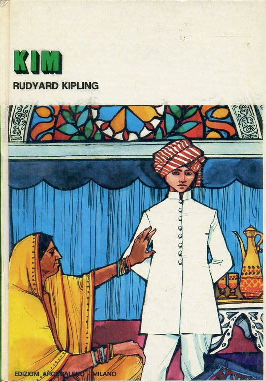 LB- KIM ILLUSTRATO - KIPLING PABLO - EDIZIONI ARCOBALENO --- 1980 - C - RGZ
