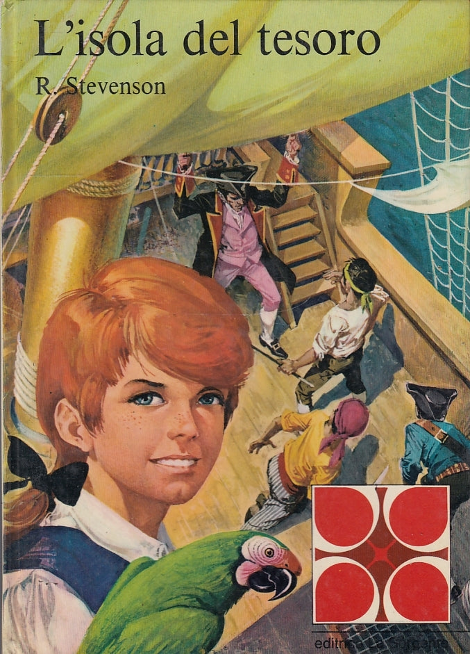 LB- L'ISOLA DEL TESORO ILLUSTRATO - STEVENSON - LA SORGENTE --- 1975- C- RGZ