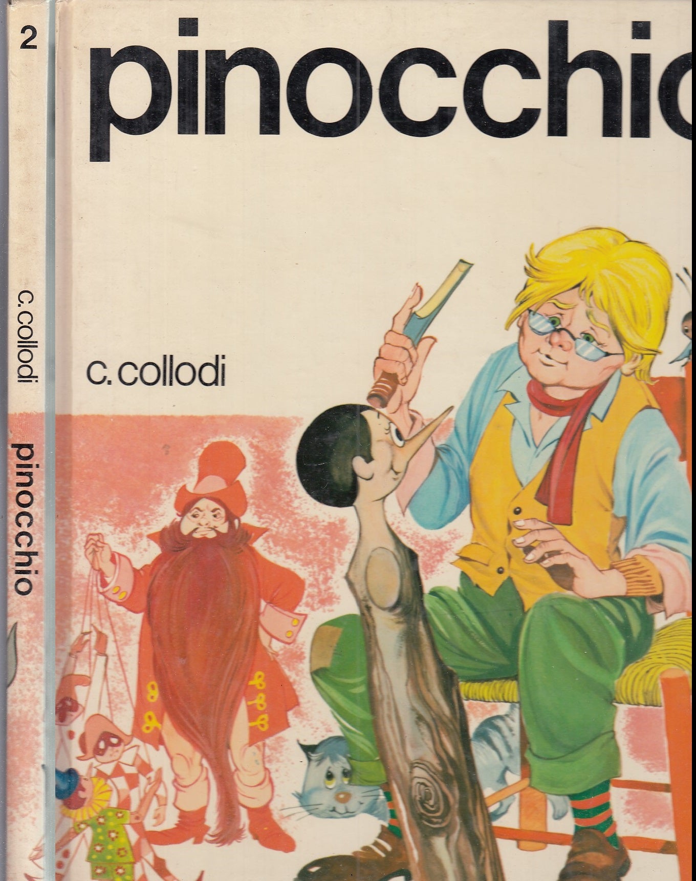 LB- PINOCCHIO ILLUSTRATO DA FANTONI - COLLODI - MALIPIERO --- 1975 - C - XFS58