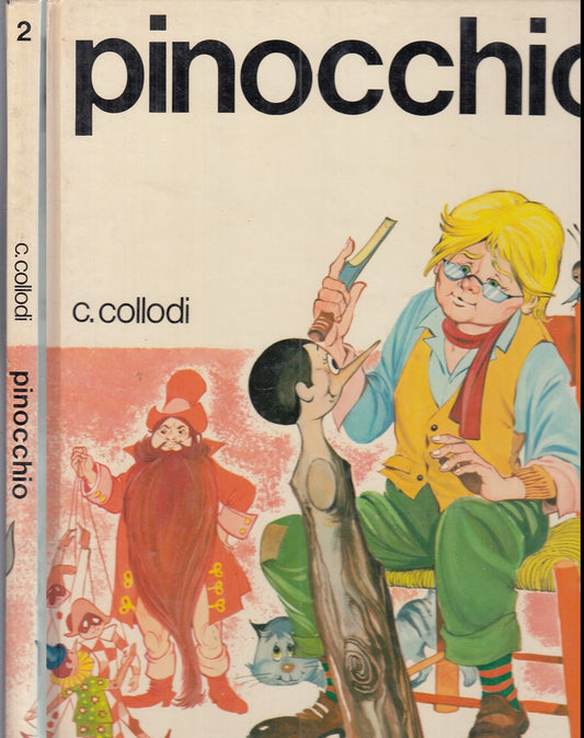 LB- PINOCCHIO ILLUSTRATO DA FANTONI - COLLODI - MALIPIERO --- 1975 - C - XFS58