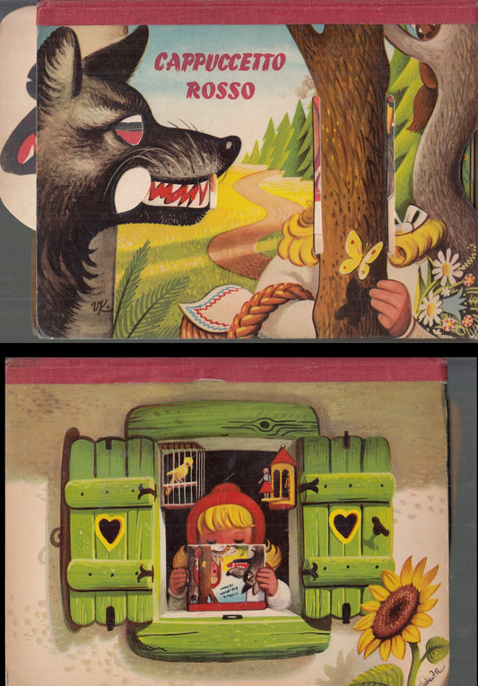 LB- CAPPUCCETTO ROSSO POP-UP - KUBASTA - CINO DEL DUCA PRAGA --- 1963- B- XFS28