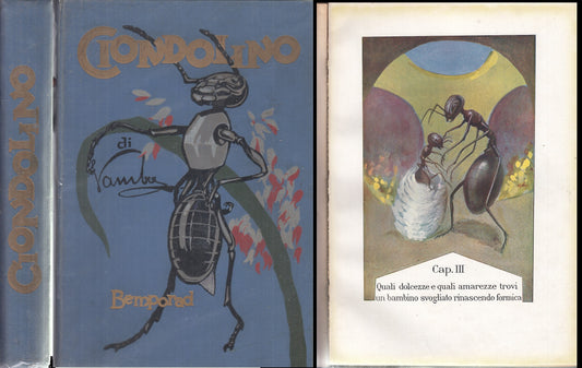 LB- CIONDOLINO ILLUSTRATO - VAMBA MUSSINO - BEMPORAD --- 1931 - C - XFS91