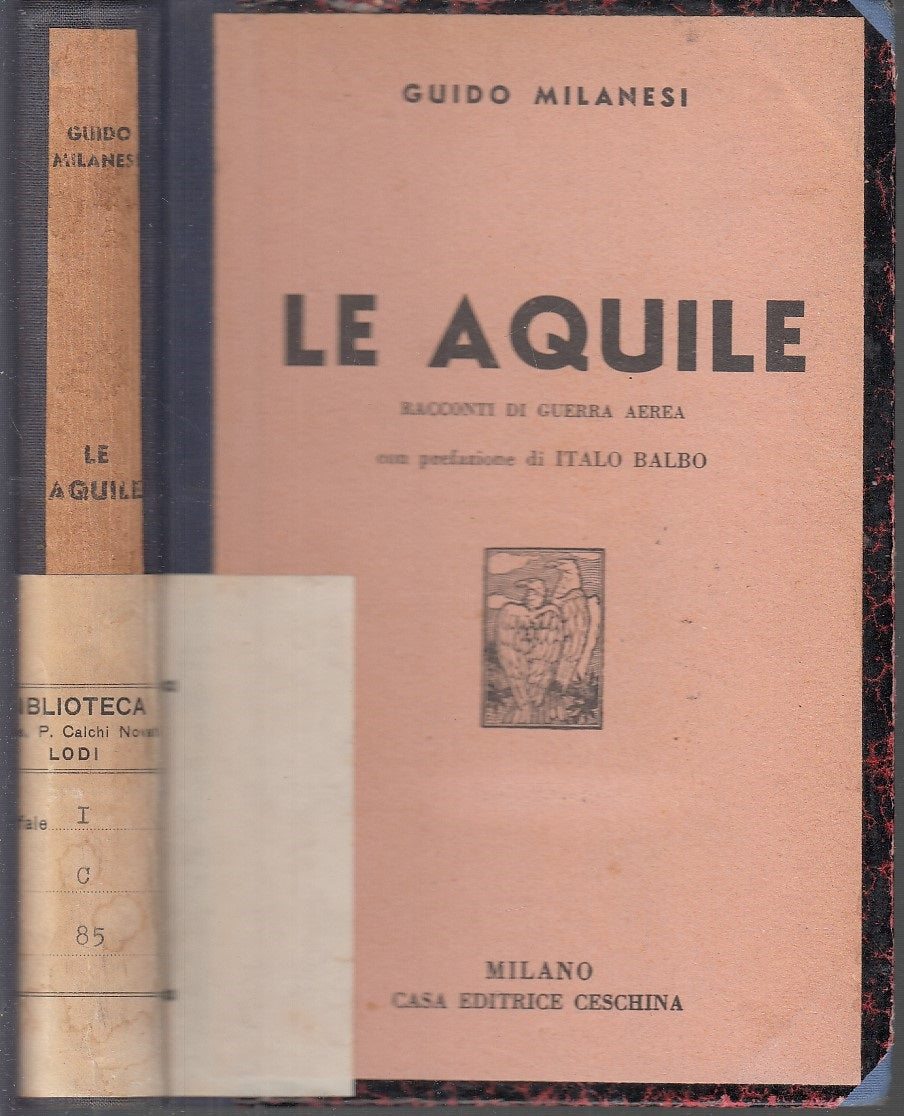 LS- LE AQUILE GUERRA AEREA - MILANESI ITALO BALBO - CESCHINA --- 1924- C- XFS14