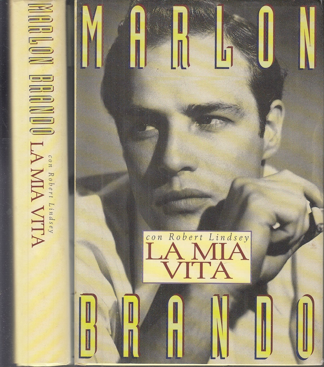 LS- LA MIA VITA - MARLON BRANDO ROBERT LINDSEY - CDE --- 1994 - CS - XFS14