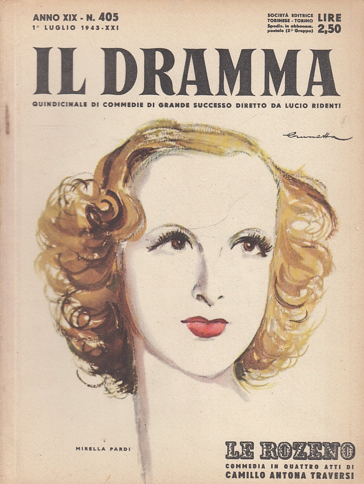 LT- IL DRAMMA QUINDICINALE LOTTO 25 RIVISTE 1929 + 1941/1946----- 1942- B- YFS56