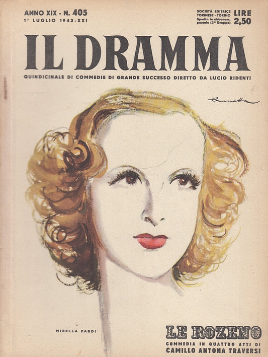 LT- IL DRAMMA QUINDICINALE LOTTO 25 RIVISTE 1929 + 1941/1946----- 1942- B- YFS56