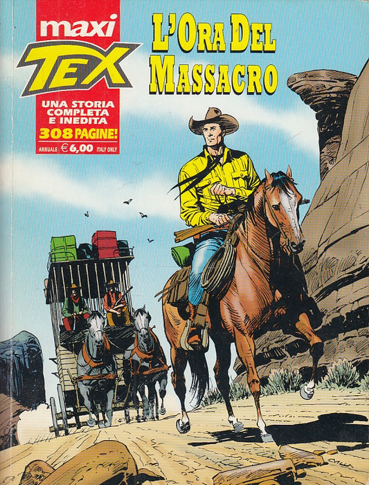 FB- MAXI TEX N.15 L'ORA DEL MASSACRO EDICOLA -- BONELLI - 2011 - B - QFX