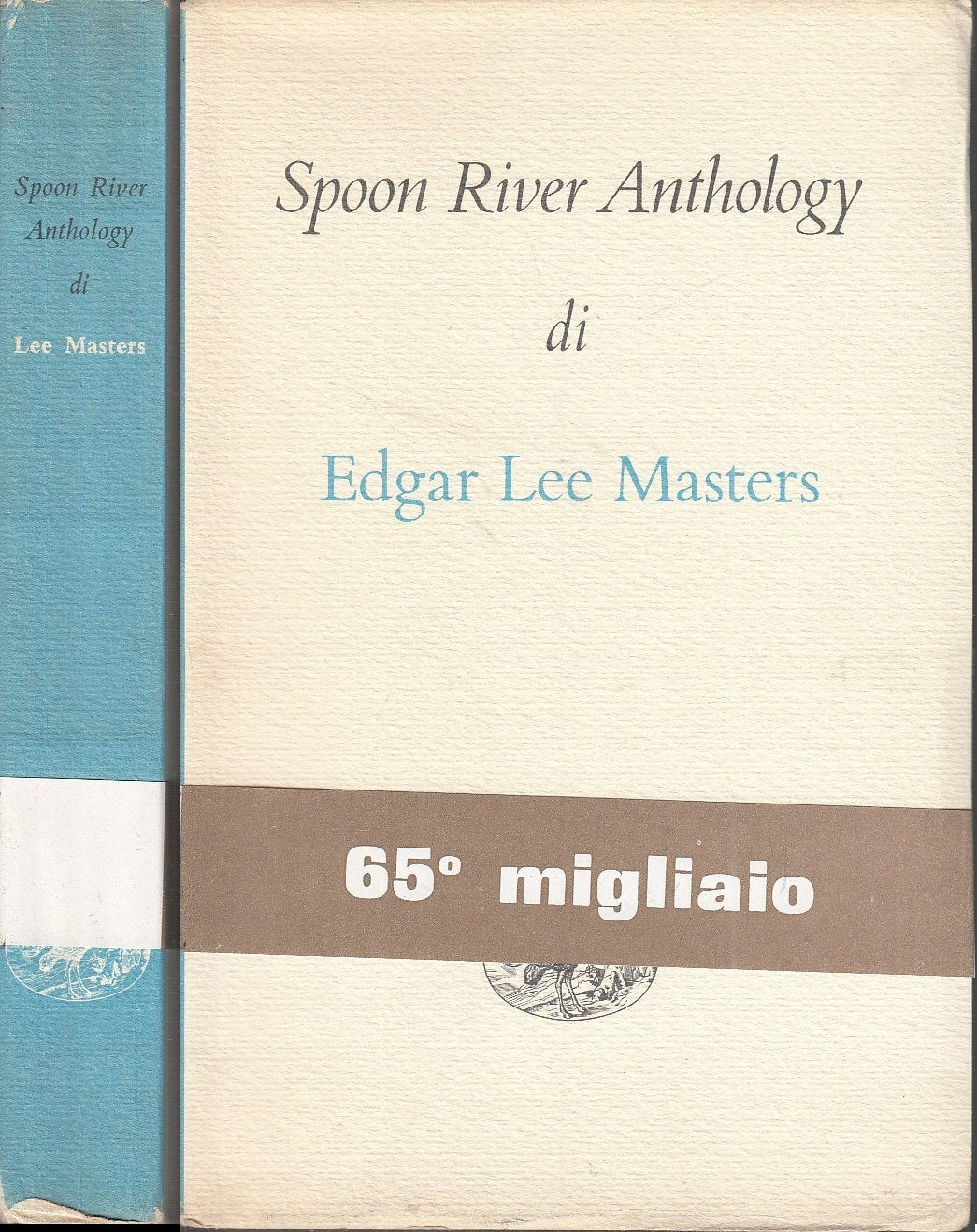LN- SPOON RIVER ANTHOLOGY INGLESE ITALIANO - MASTERS- EINAUDI--- 1957- BS- XFS58