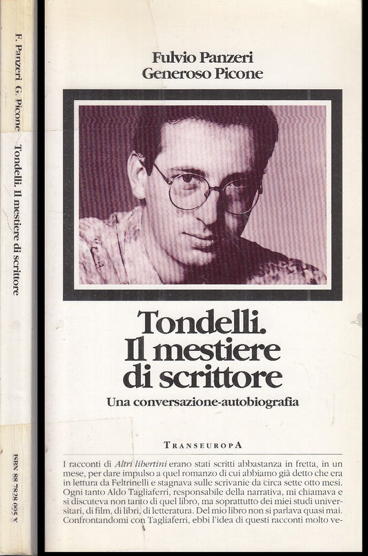 LS- TONDELLI IL MESTIERE DI SCRITTORE - PANZERI PICONE ---- 1994 - B - XFS58