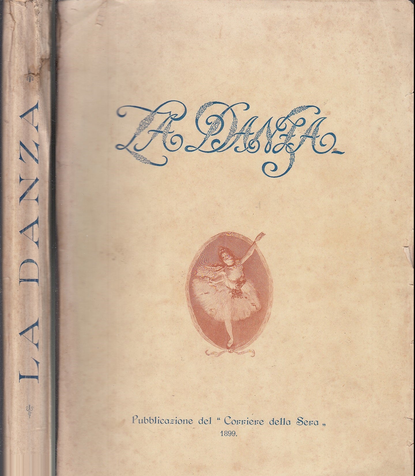 LZ- LA DANZA - GASTONE VUILLIER - CORRIERE DELLA SERA --- 1899 - B - XFS58