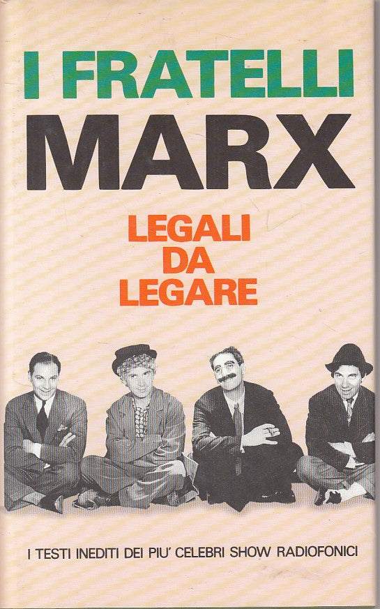 LN- LEGALI DA LEGARE - FRATELLI MARX - EUROCLUB -- 1a ED. - 1990 - CS - ZFS30