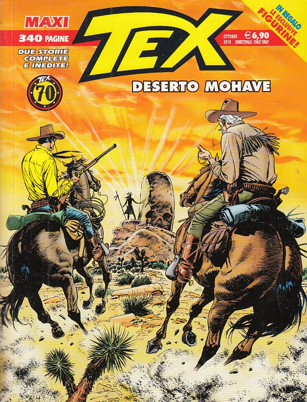 FB- MAXI TEX N.23 DESERTO MOHAVE con figurine -- BONELLI - 2018 - B - P23