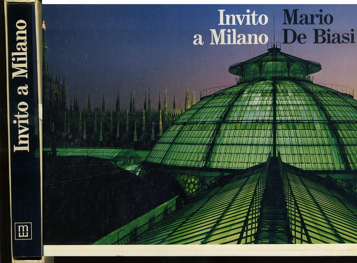 Invito a Milano - Mario De Biasi - Magnus - 1984 - cofanetto astuccio - YFS121