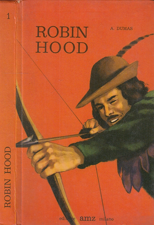LB- ROBIN HOOD - DUMAS - AMZ - PICCOLA BIBLIOTECA - 1a ED.- 1963- C- XFS33