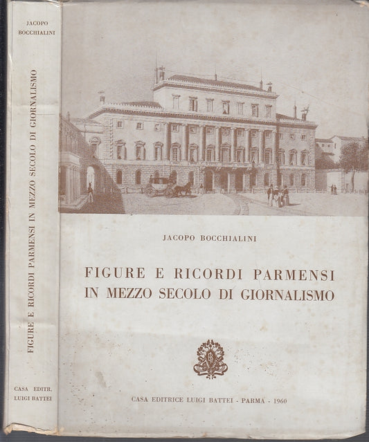 LS- FIGURE RICORDI PARMENSI MEZZO SECOLO DI GIORNALISMO-- BATTEI--- 1960- B- WPR