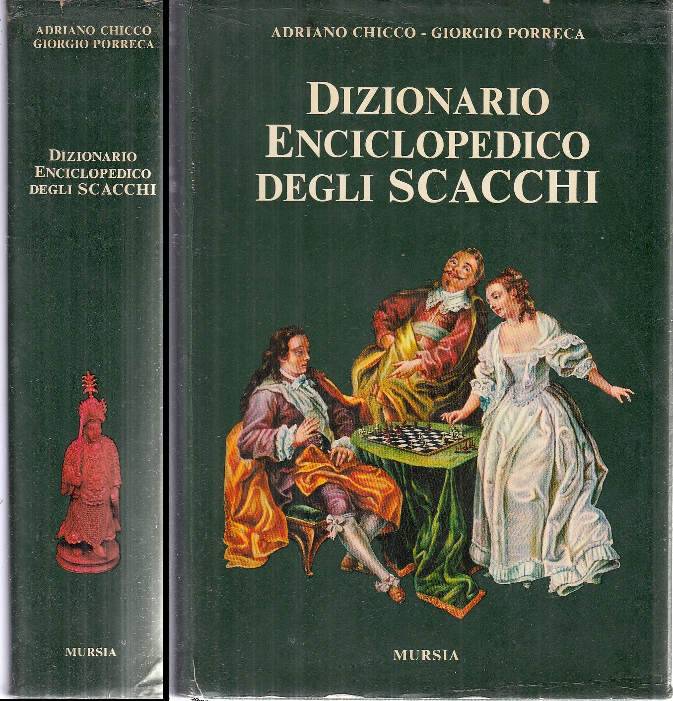LZ- DIZIONARIO ENCICLOPEDICO DEGLI SCACCHI - PORRECCA- MURSIA--- 1971- CS- XFS59