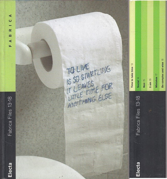 LT- FABRICA FILES 13/18 IMMAGINI - AUTORI VARI - ELECTA --- 2003 - B - YFS164