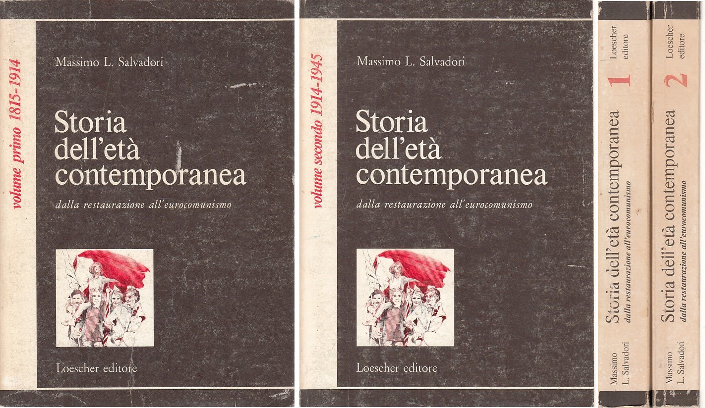 LS- STORIA DELL'ETA' CONTEMPORANEA - SALVADORI - LOESCHER --- 1977 - B - YFS421