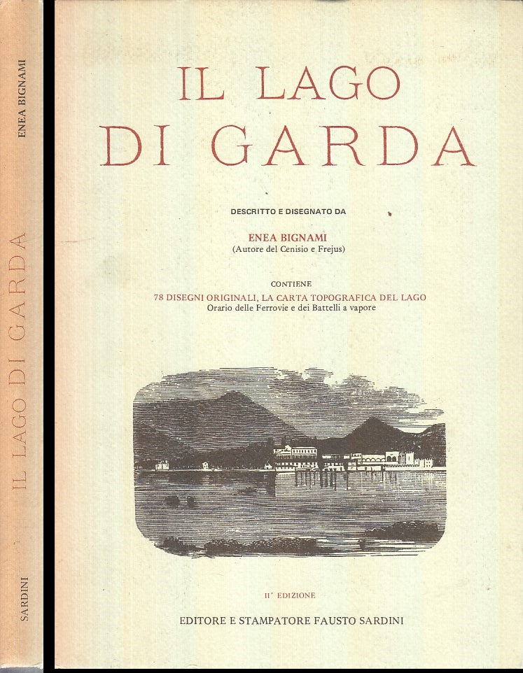 LS- IL LAGO DI GARDA - ENEA BIGNAMI - FAUSTO SARDINI --- 1975 - B - XFS55