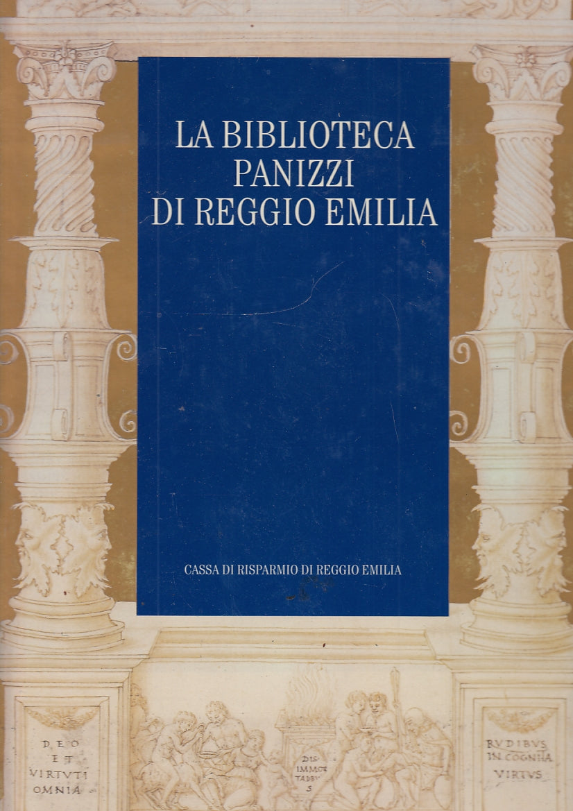 LT- LA BIBLIOTECA PANIZZI DI REGGIO EMILIA-- CASSA RISPARMIO--- 1997- CS- ZFS360