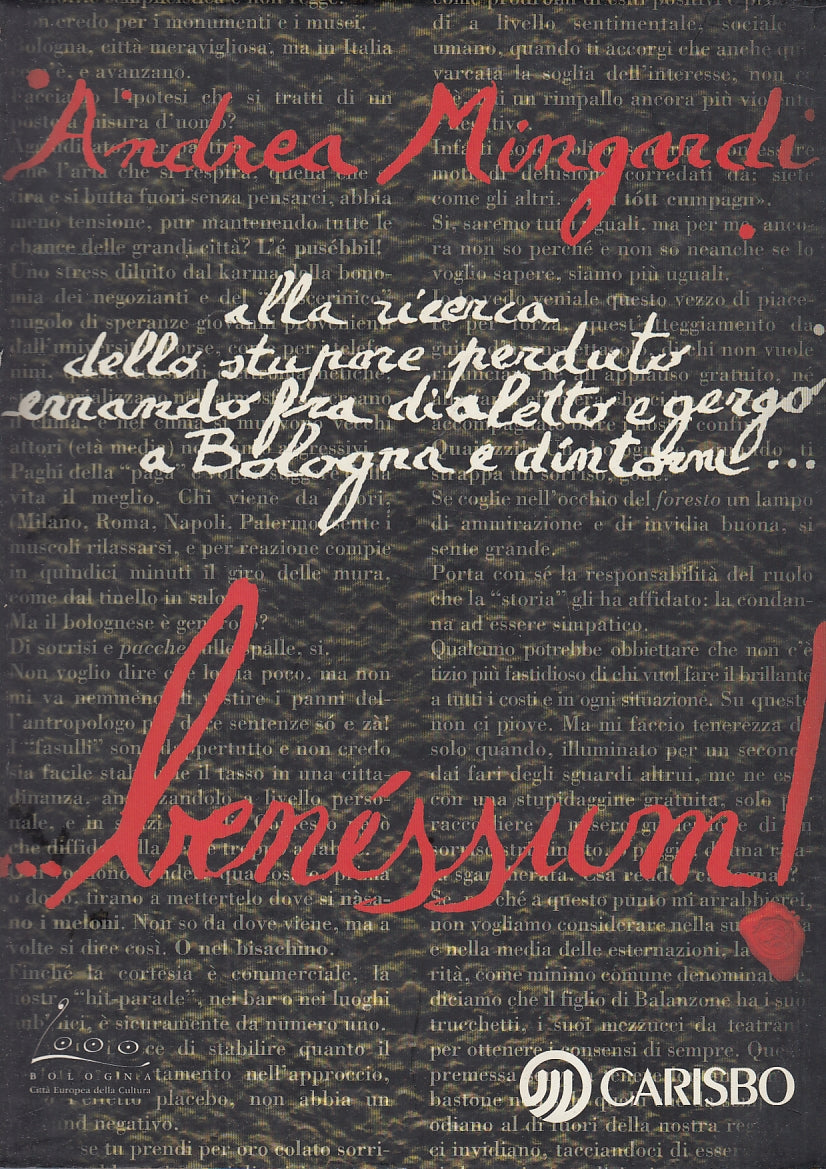LT- BENESSUM DIALETTO GERGO - ANDREA MINGARDI - CARISBO --- 1999- CS- ZFS649