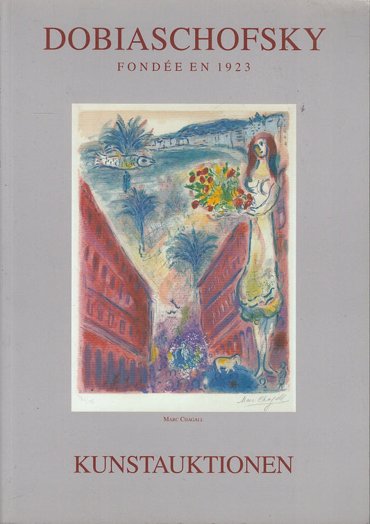 LT- DOBIASCHOFSKY FONDEE EN 1923 KUNSTAUKTIONEN CATALOGO ----- 2007- B- ZFS516