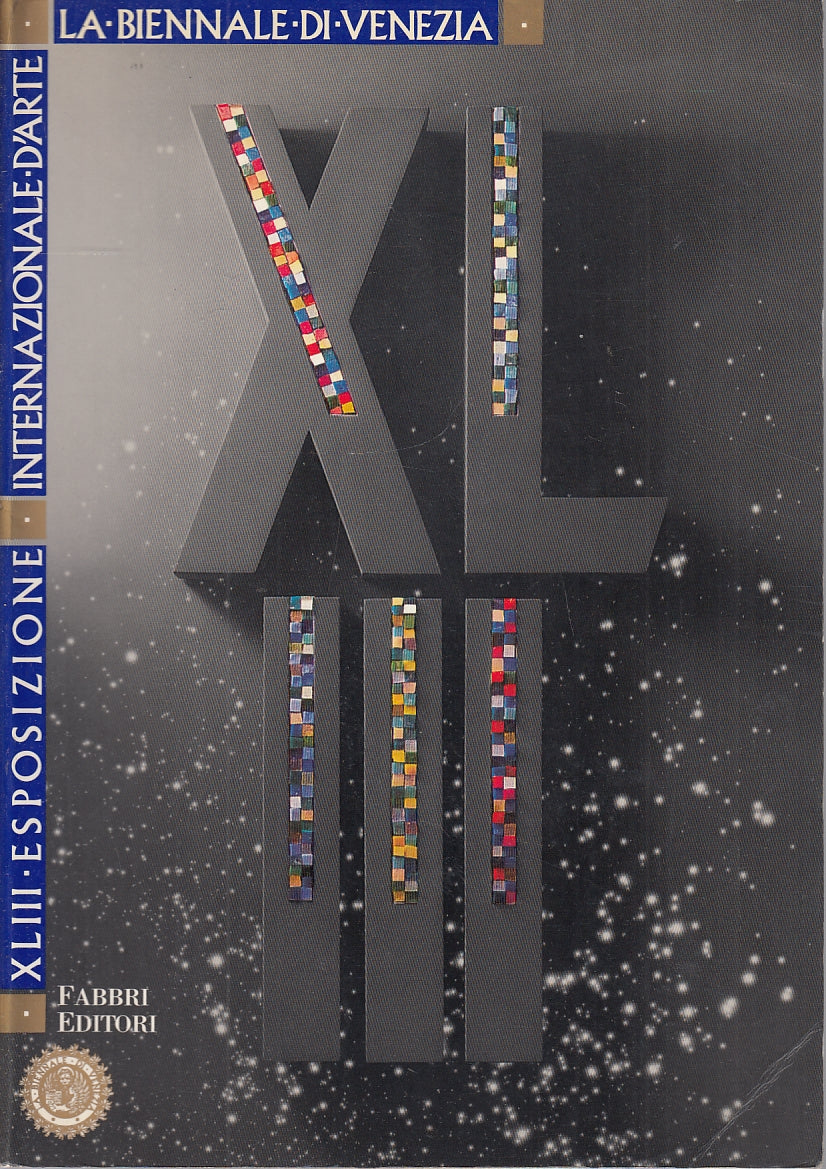 LT- LA BIENNALE DI VENEZIA XLIII MOSTRA ARTE CATALOGO-- FABBRI--- 1988- B-ZFS554