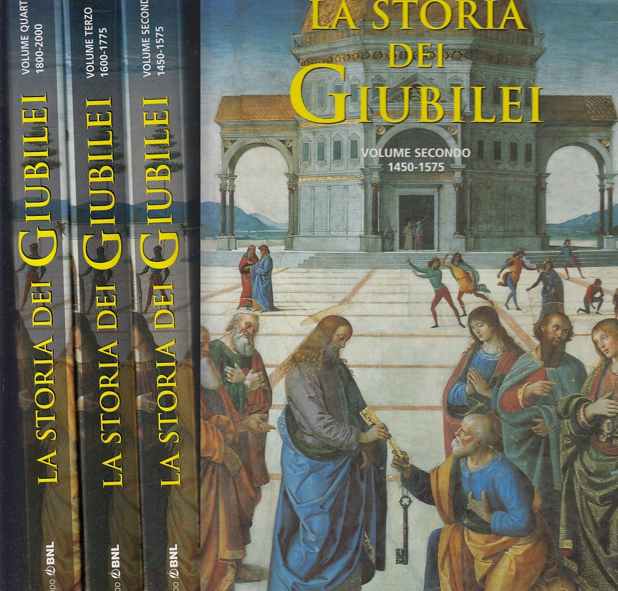 LS- LA STORIA DEI GIUBILEI 3 VOLL. SECONDO TERZO QUARTO-- BNL--- 2000- CS-ZFS380