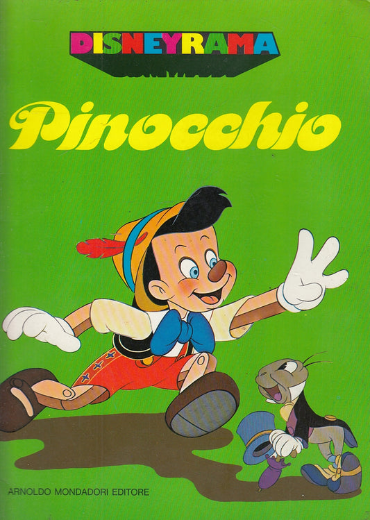 LB- PINOCCHIO WALT DISNEY -- MONDADORI - DISNEYRAMA -- 1988- S- YFS705