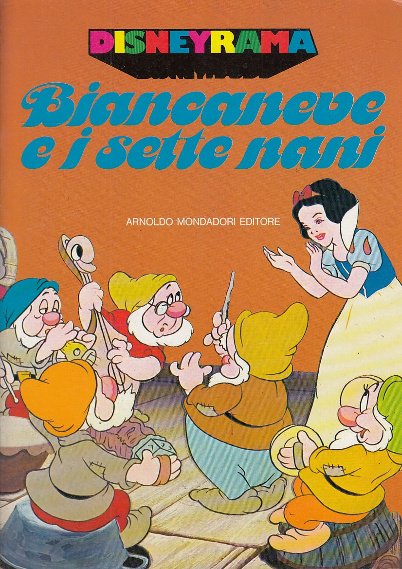 LB- BIANCANEVE E I SETTE NANI DISNEY -- MONDADORI - DISNEYRAMA-- 1986- S- YFS705