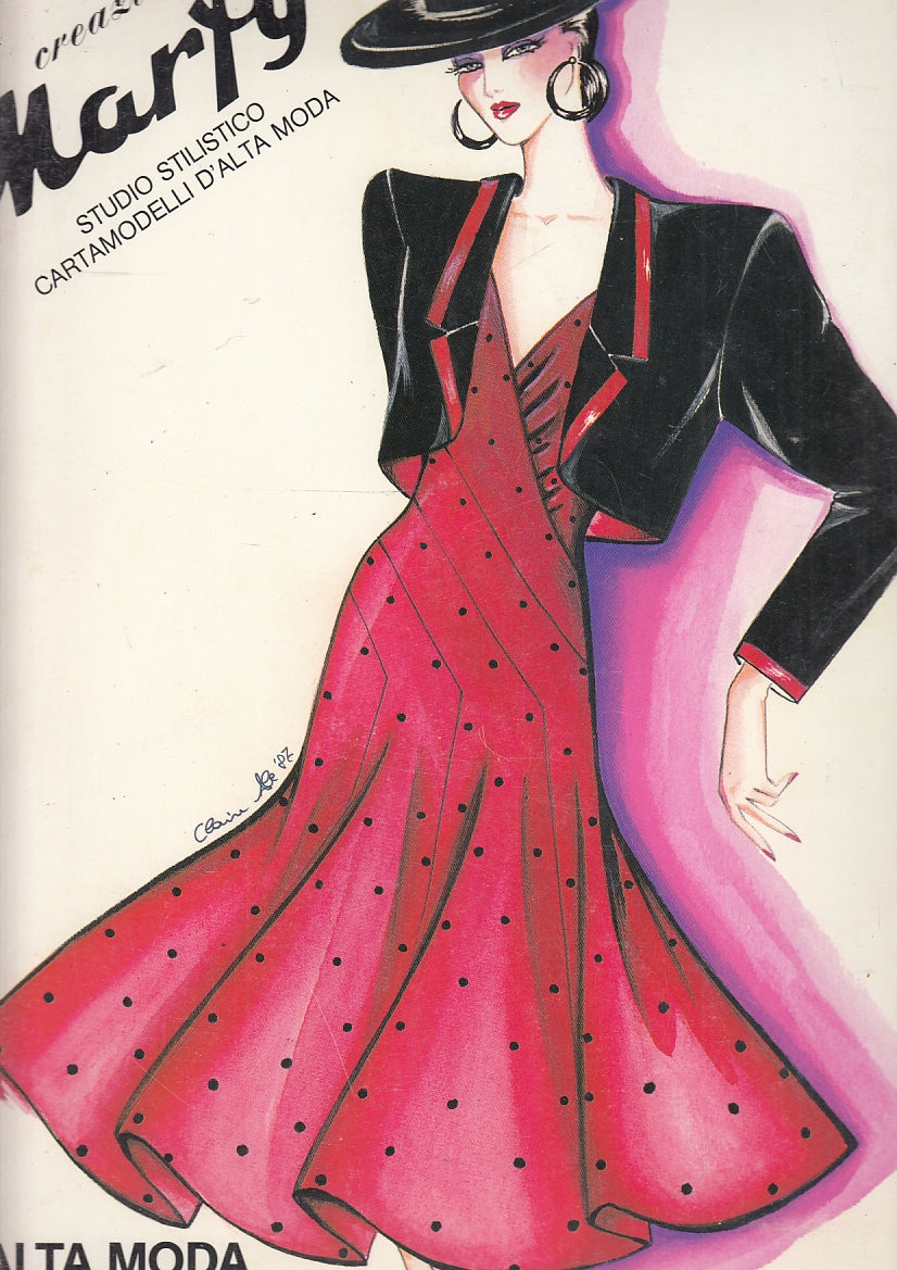 LT- RIVISTA ALTA MODA PRIMAVERA/ESTATE CARTAMODELLI -- MURFY --- 1987- B- YFS706