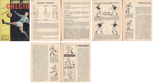 LZ- LIBRO D'ORO DEL CALCIO MANUALE COME SI GIOCA-- BAGGIOLI--- 1970 - S - ZFS399