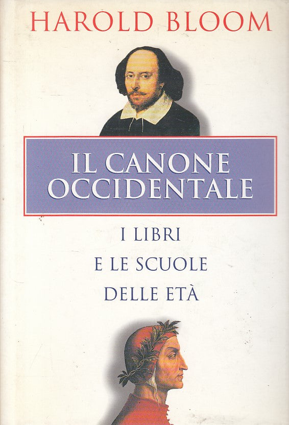 LS- IL CANONE OCCIDENTALE - HAROLD BLOOM - CDE --- 1996 - CS - ZFS317