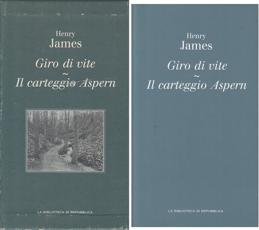 LN- GIRO DI VITE CARTEGGIO ASPERN - JAMES - REPUBBLICA --- 2004 - CS - ZFS119