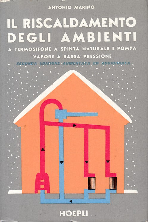Il riscaldamento degli ambienti - Antonio Marino - Hoepli - 1a ed. - ZFS212