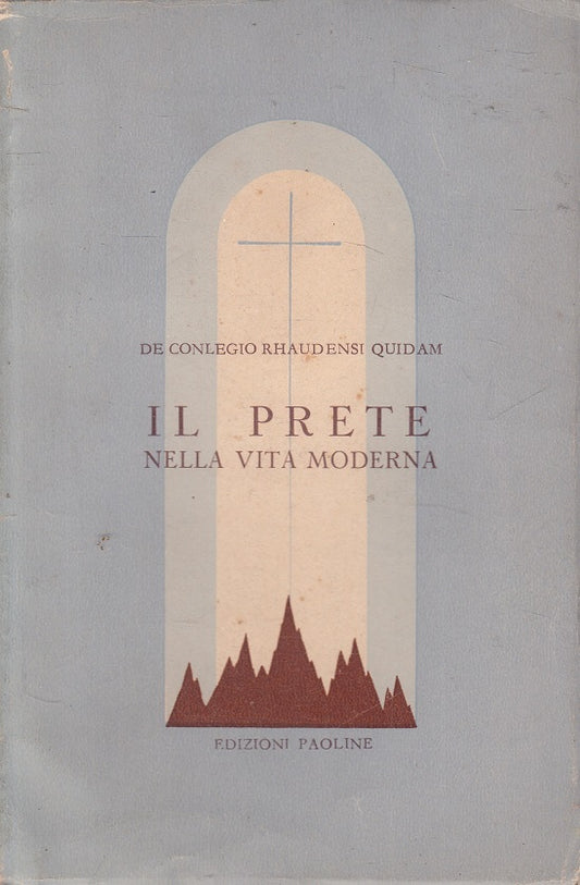 LS- IL PRETE NELLA VITA MODERNA - QUIDAM - PAOLINE --- 1954 - B - ZFS212