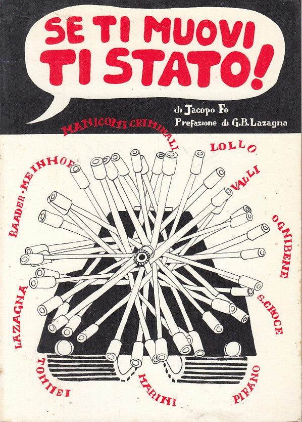 LS- SE TI MUOVI TI STATO! - JACOPO FO - OTTAVIANO --- 1975 - B - ZFS235