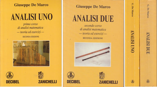 LZ- ANALISI UNO E DUE CORSO MATEMATICA-- DECIBEL ZANICHELLI--- 1996 - B - YFS161