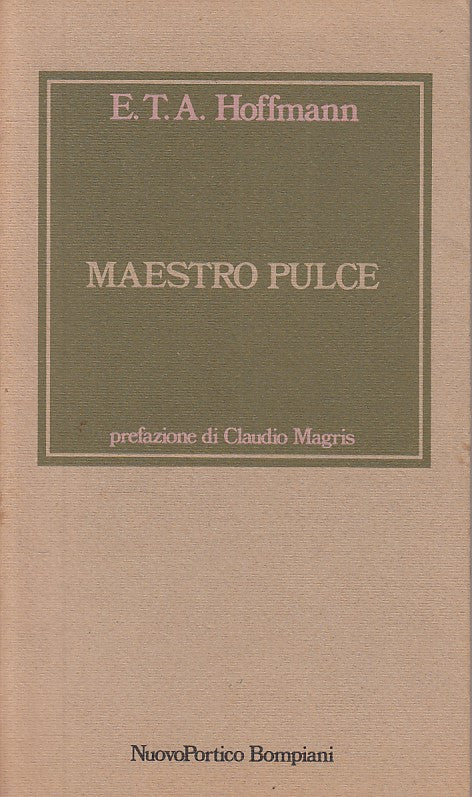 LN- MAESTRO PULCE - HOFFMANN - BOMPIANI - NUOVO PORTICO -- 1980 - B - YFS21