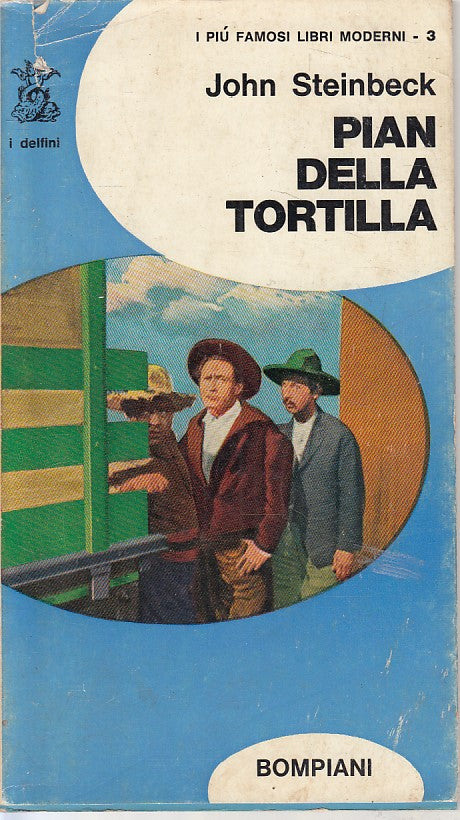 LN- PIAN DELLA TORTILLA - STEINBECK - BOMPIANI - DELFINI -- 1939 - BS - YFS329