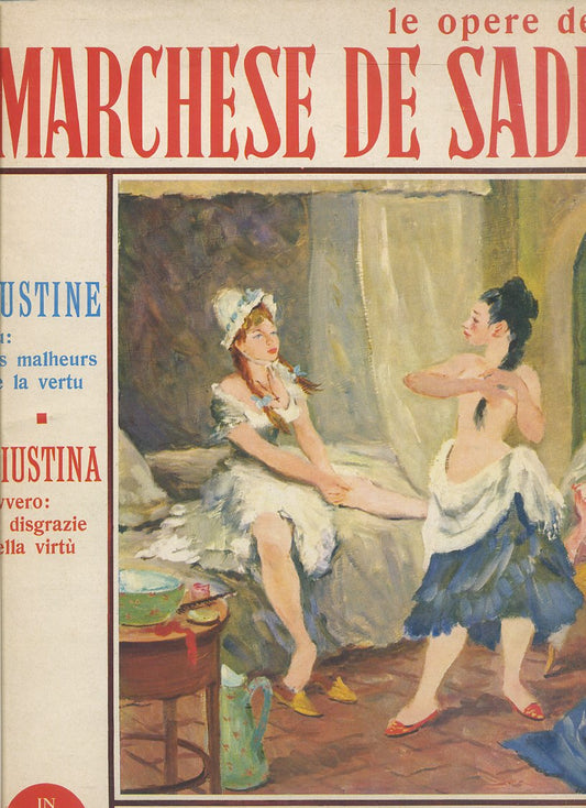 LE OPERE DEL MARCHESE DE SADE 1/25 FRANCESE ITALIANO ----- 1966- S- YFS245