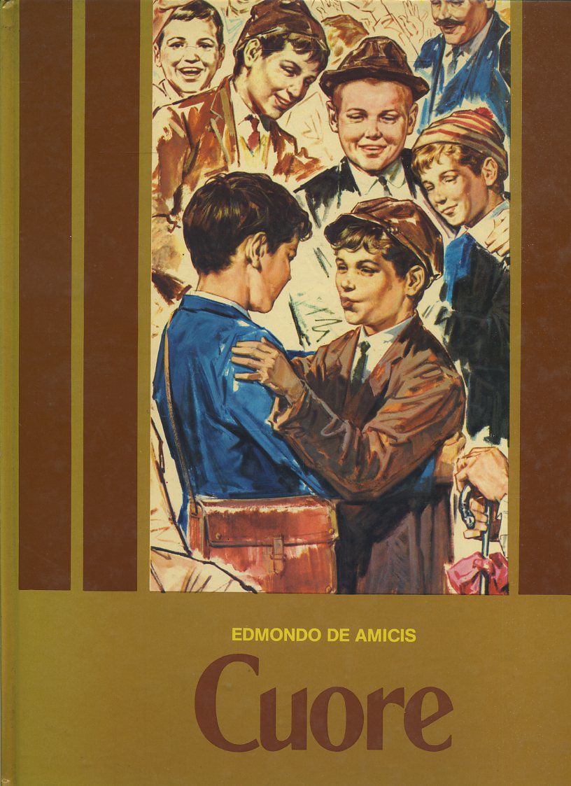 LB- CUORE ILLUSTRATO RAGAZZI - DE AMICIS BARTOLI - FABBRI --- 1982- C- YFS465